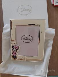 Portafoto argento disney minnie mouse nuovo imball