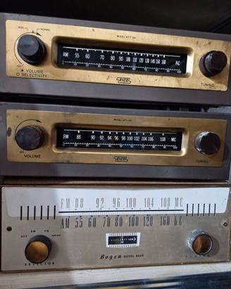 Tuner americano Bogen a valvole fine anni '50
