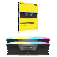 CORSAIR VENGEANCE RGB DDR5 RAM 48GB (2x24GB) 6000