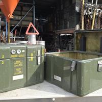 Cassa militare in vetroresina medio grande