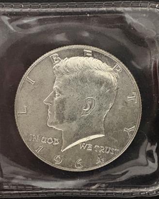 Mezzo dollaro USA 1964 argento