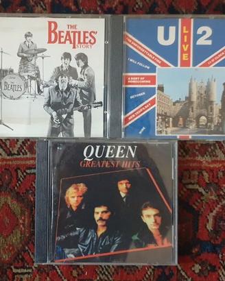 CD The Beatles Story Queen Greatest Hits U2 live