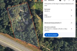Terreno agricolo boschivo, 5780 m²