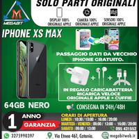 Iphone xs max 64gb nero - totalmente originale