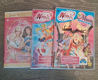 DVD Winx e Barbie