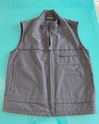 Gilet smanicato Trussardi Jeans UomoTg52 Blu scuro