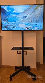 Smart TV LG 43" 4K + Piedistallo.