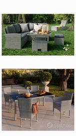 Set Salotto completo da giardino