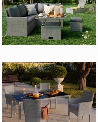 Set Salotto completo da giardino