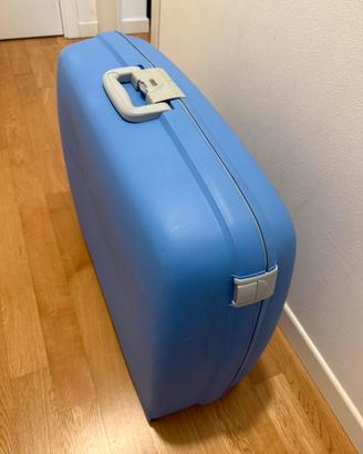 Valigia Roncato rigida azzurra grande