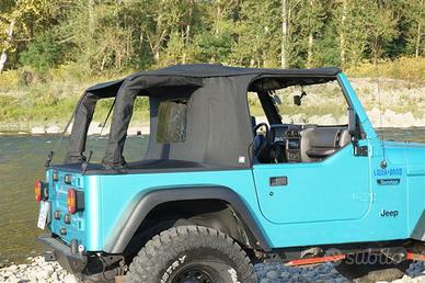 Soft top cargo tj