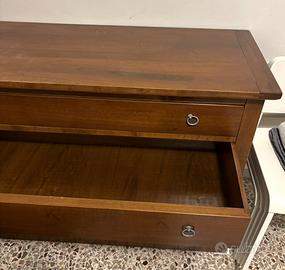 Comò cassettiera vero legno massello