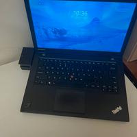 portatile Lenovo thinkpad t440 con docking station