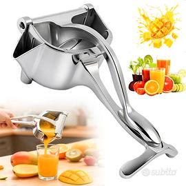 Spremiagrumi manuale in acciaio NUOVO