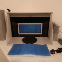 Cabina verniciatura aerografo modellismo
