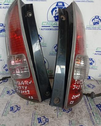 SUBARU JUSTY 2009 FANALE POSTERIORE DX SX