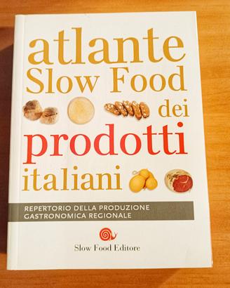 Libro Atlante prodotti italiani Slow food nuovo 