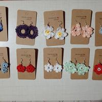 orecchini fatti a mano 