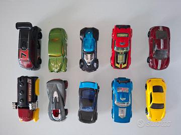 Lotto 10 Macchinine Hot Wheels e Modellini
