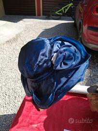 Grazioso cappello vintage estivo blu