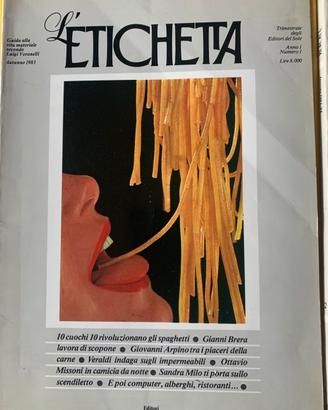 L’etichetta rivista Luigi Veronelli