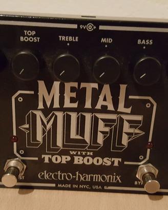 Pedale Electro Harmonix Metal Muff Top Boost