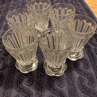 6 Bicchierini da liquore vintage