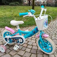 Bicicletta bambini Frozen Elsa 