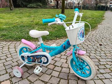 Bicicletta bambini Frozen Elsa 