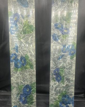 Mensole Vetro Decoupage Uniche - 50x11cm