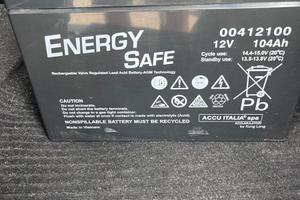 ENERGY SAFE Batteria al piombo, 12V 104 Ah