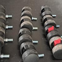 Set 4 Ruote Professionali M8 – Alta Portata 