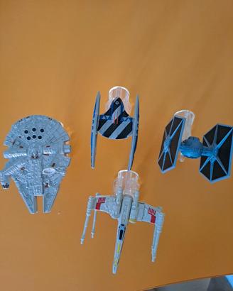 Lotto Modellini in scala navicelle Star Wars
