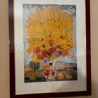 Litografia del pittore Michele Cascella