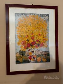 Litografia del pittore Michele Cascella