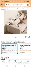 tavolo console dietro divano