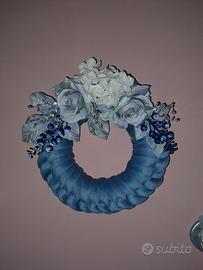 Ghirlande natalizie in velluto