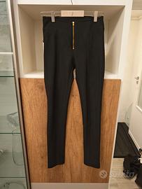 Pantaloni Leggings Talco Neri Made in Italy