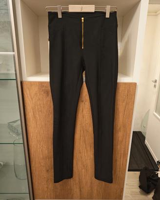 Pantaloni Leggings Talco Neri Made in Italy