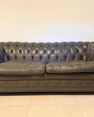 Divano Chesterfield Claridge England – vera pelle