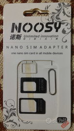 Nano SIM Adapter (NOOSY)