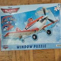 puzzle da finestra pixar planes bambini 60 pezzi