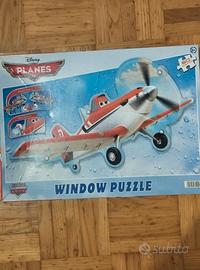 puzzle da finestra pixar planes bambini 60 pezzi
