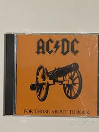Compact Disc AC/DC “For those about to rock”