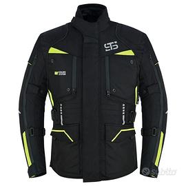 Giacca Biker Triplo Strato Antiacqua ed Antivento