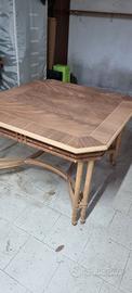 tavolo ottagonane legno