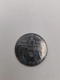 Moneta 100 lire 1881/1981