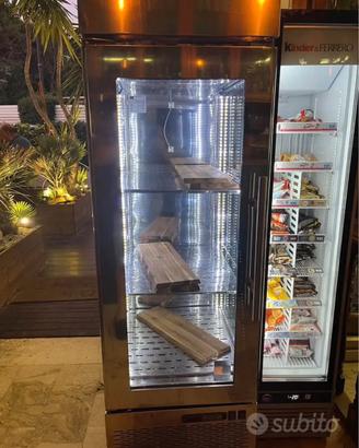 Vetrina frigo 3 lati vetro