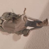 Lladró 4660 Pastorella con colomba in porcellana