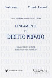 Lineamenti di diritto privato